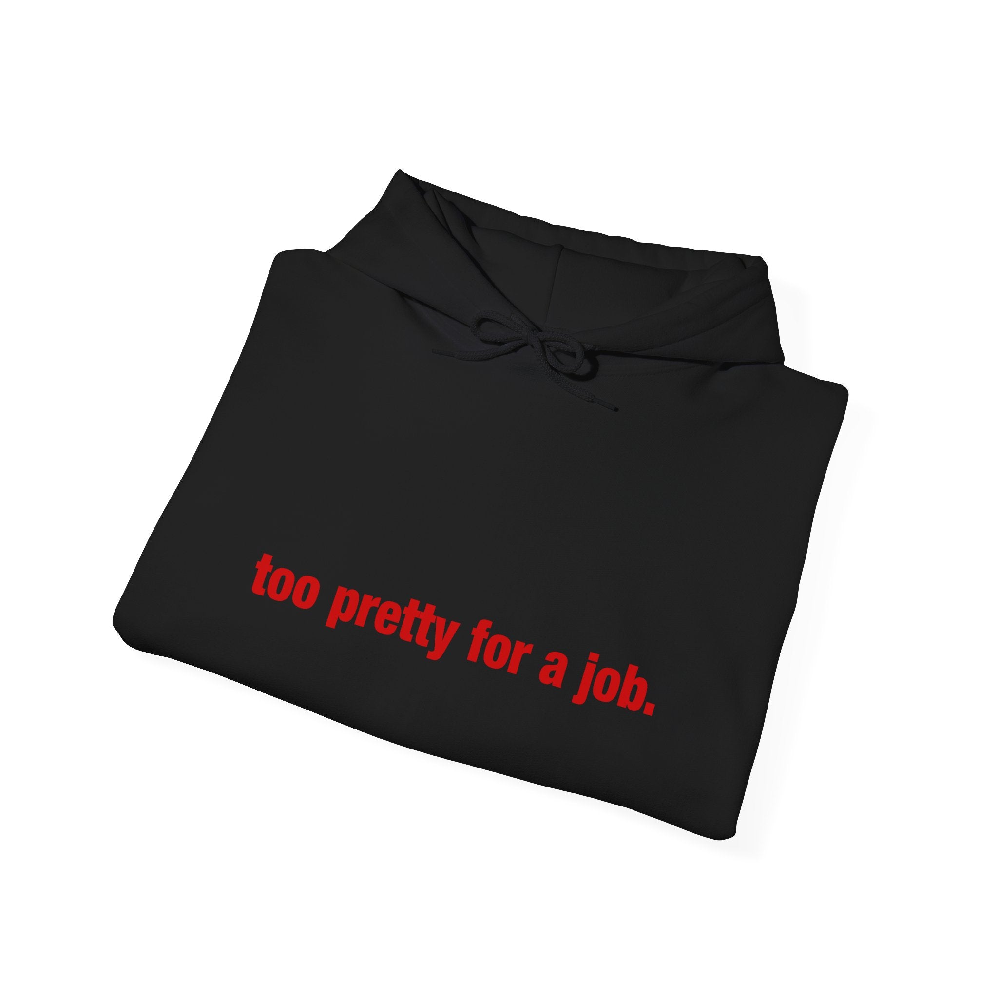 "Too Pretty for a Job" Hoodie