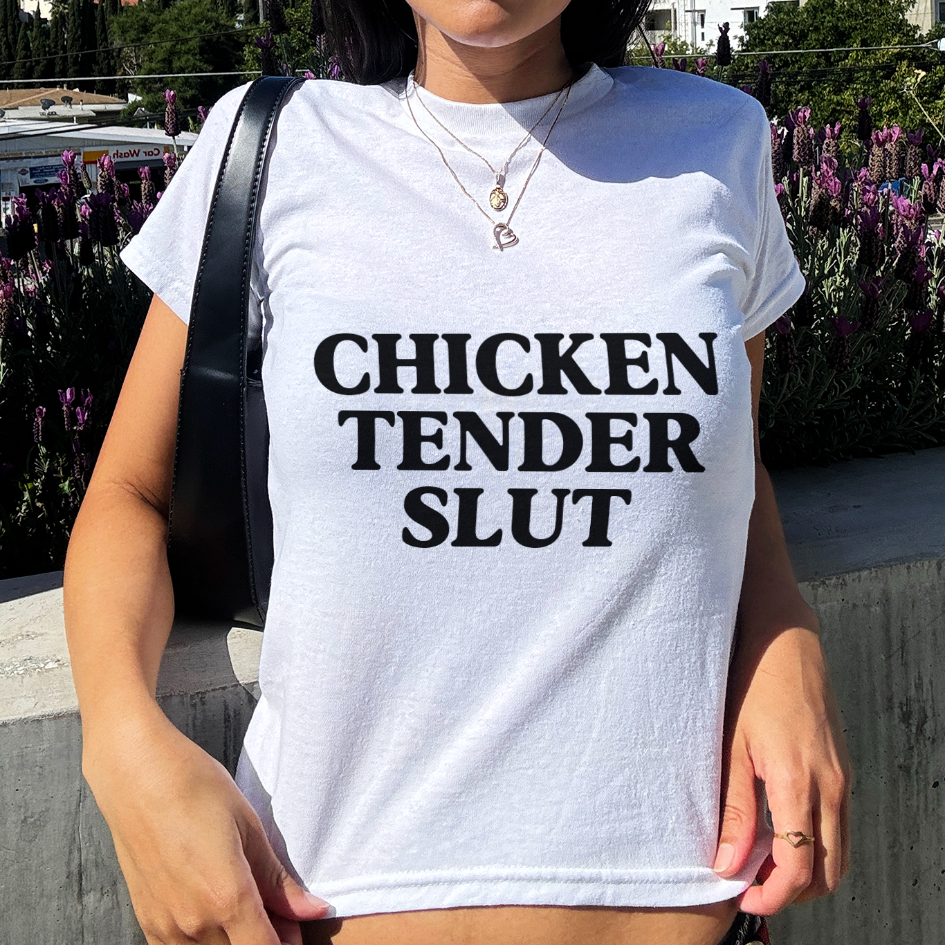 "Chicken Tender Slut" Baby Tee