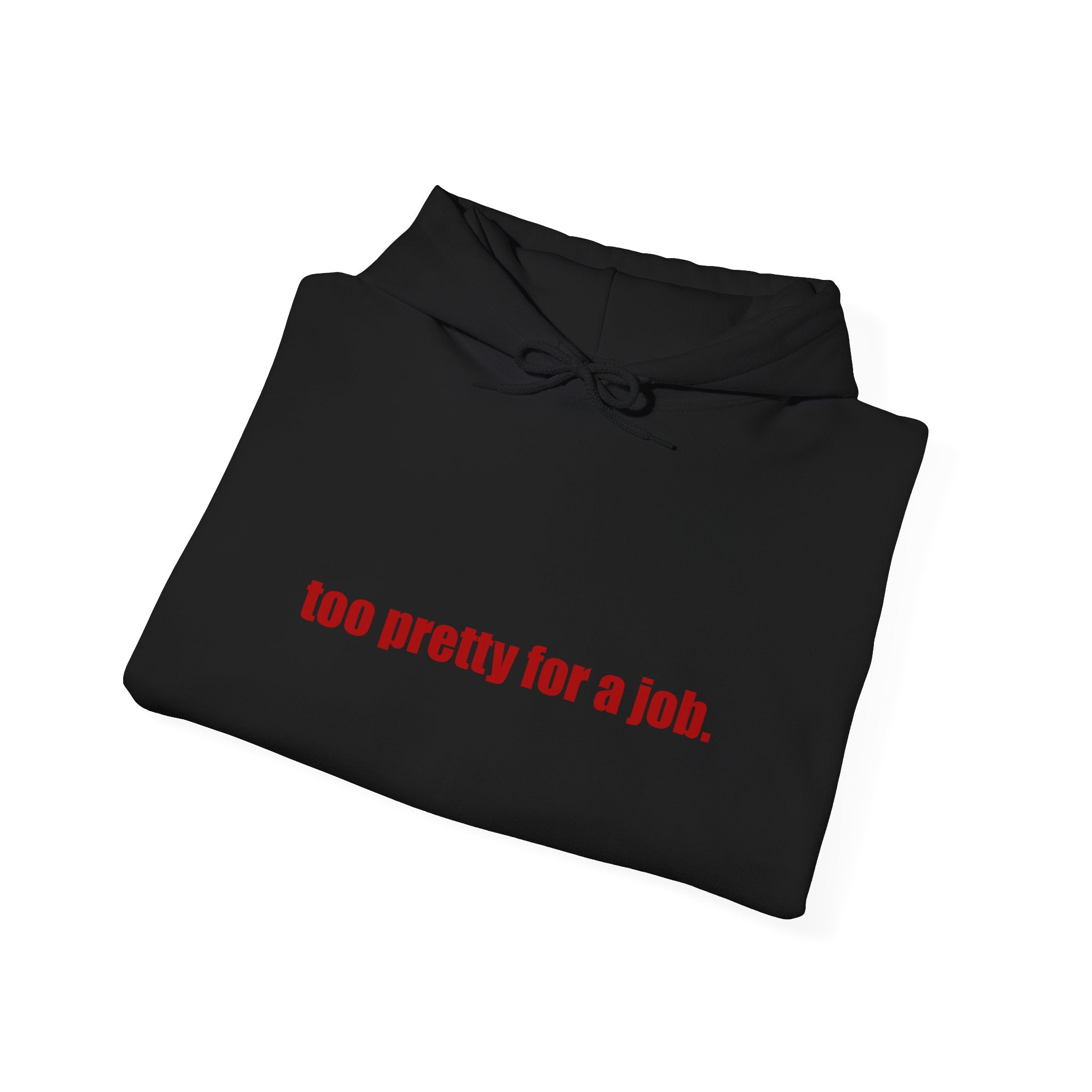 "Too Pretty for a Job" Hoodie